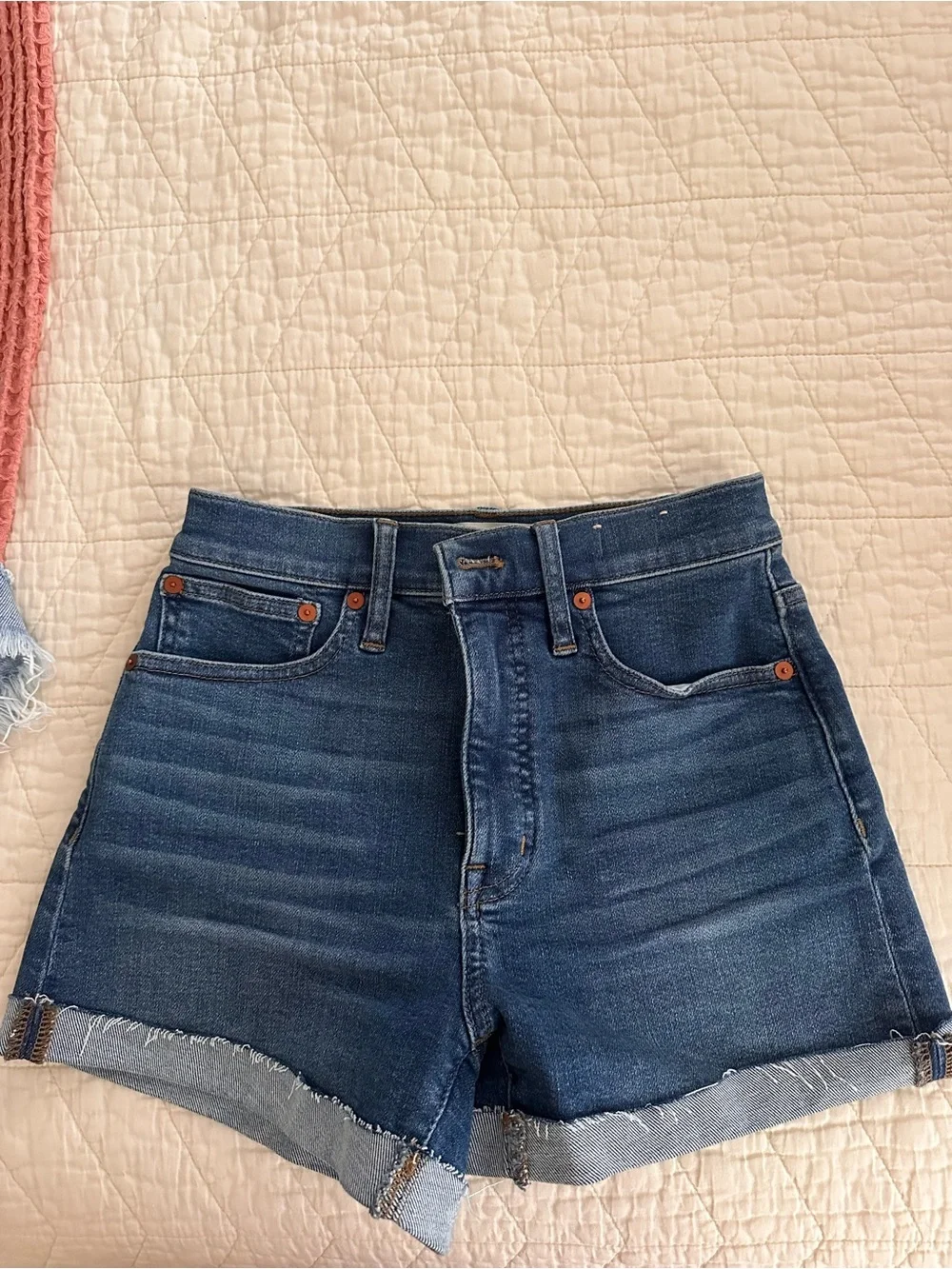 Madewell High-Rise Denim Shorts